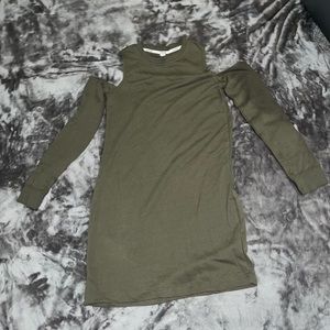 womens shoulderless garage shirt size xs